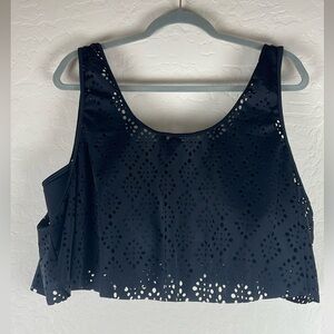 Cacique swim top only size 22W